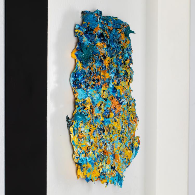 Bild 2 zu Objekt, 'Europ&auml;ischer Kopf (Gold-Blau)', 1982-1984-1988, K-17 320