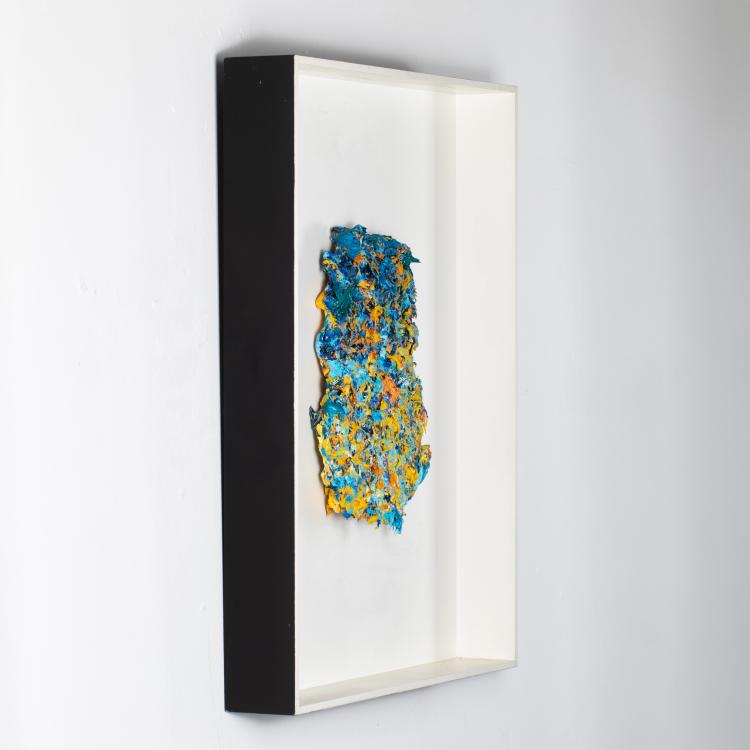 Bild 3 zu Objekt, 'Europ&auml;ischer Kopf (Gold-Blau)', 1982-1984-1988, K-17 320