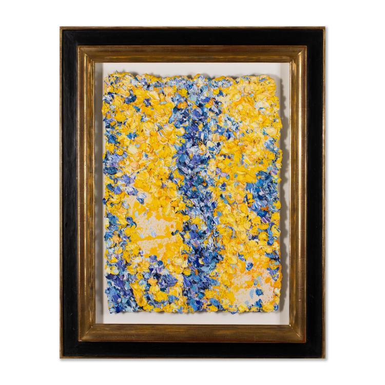 Bild 1 zu Objekt, 'Europabild (Gold-Blau)', 1994-1996, K-17 321