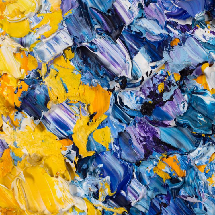 Bild 3 zu Objekt, 'Europabild (Gold-Blau)', 1994-1996, K-17 321