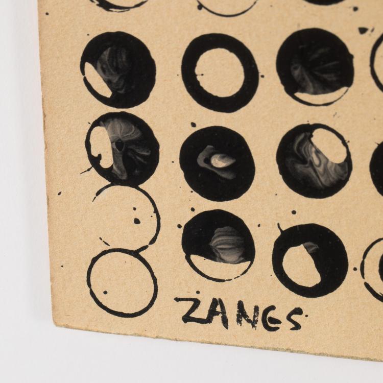 Bild 2 zu Objekt, Ohne Titel (Blasenbild), 1980er Jahre, Herbert Zangs, K-17 306