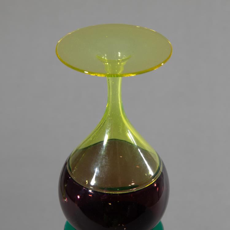 Bild 3 zu Objekt, Zwei Glasobjekte, um 1985, Heinz Oestergaard, Salviati & Cie., Murano (zug. / attr.), K-17 181