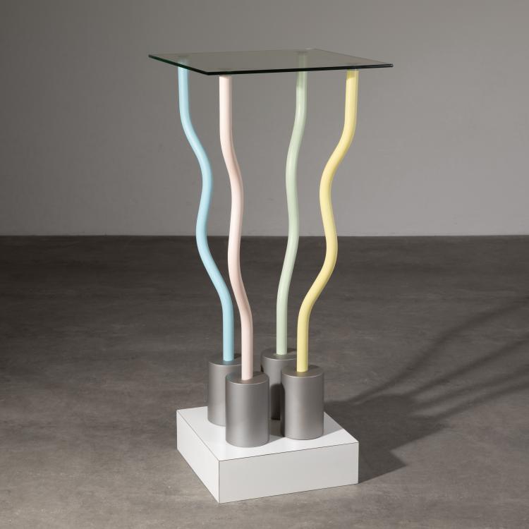 Hauptbild zu Objekt, Stehtisch Modell Le Strutture Tremano, Ettore Sottsass, Kumewa, K-17 560