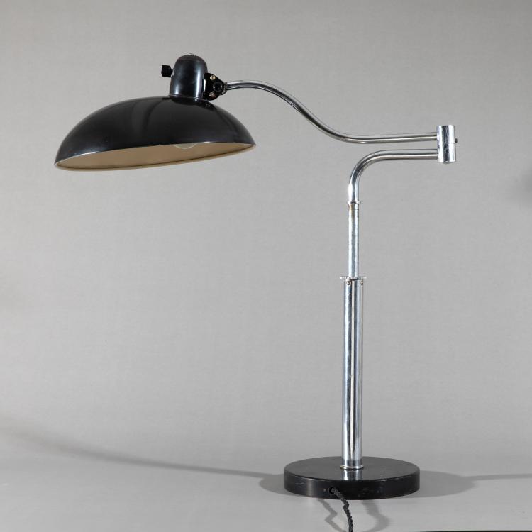 Bild 1 zu Objekt, Swivel lamp model 6651, Christian Dell, Kaiser & Co., Neheim-H&uuml;sten, K-17 380