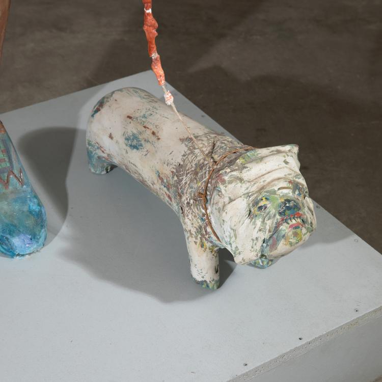 Bild 1 zu Objekt, 'Der fragmentierte Mensch und das Tier', um 1990, K-17 242