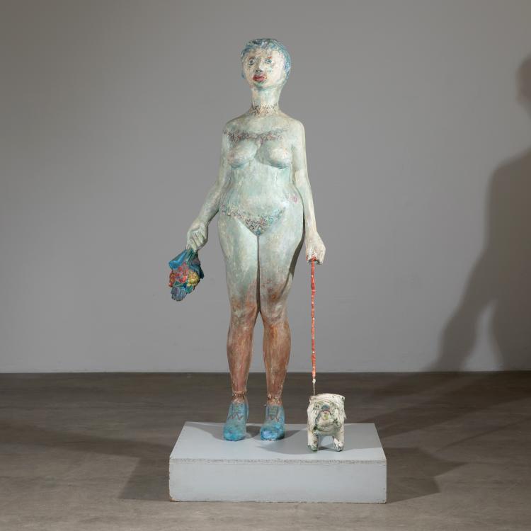 Bild 4 zu Objekt, 'Der fragmentierte Mensch und das Tier', um 1990, K-17 242