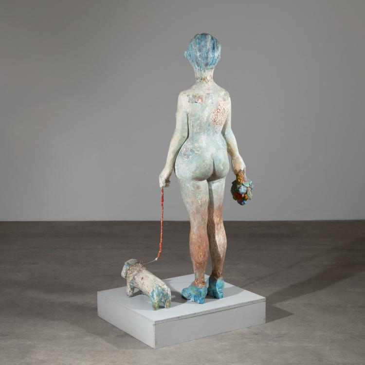 Bild 5 zu Objekt, 'Der fragmentierte Mensch und das Tier', um 1990, K-17 242