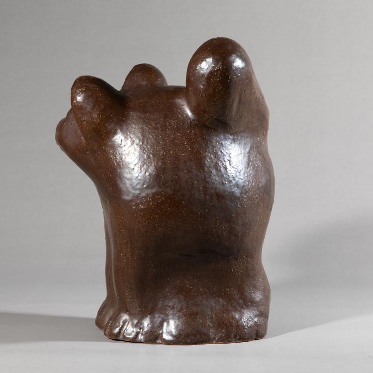 Bild 3 zu Objekt, Gro&szlig;e Keramikkatze, Bernhard Hoetger, K-17 193