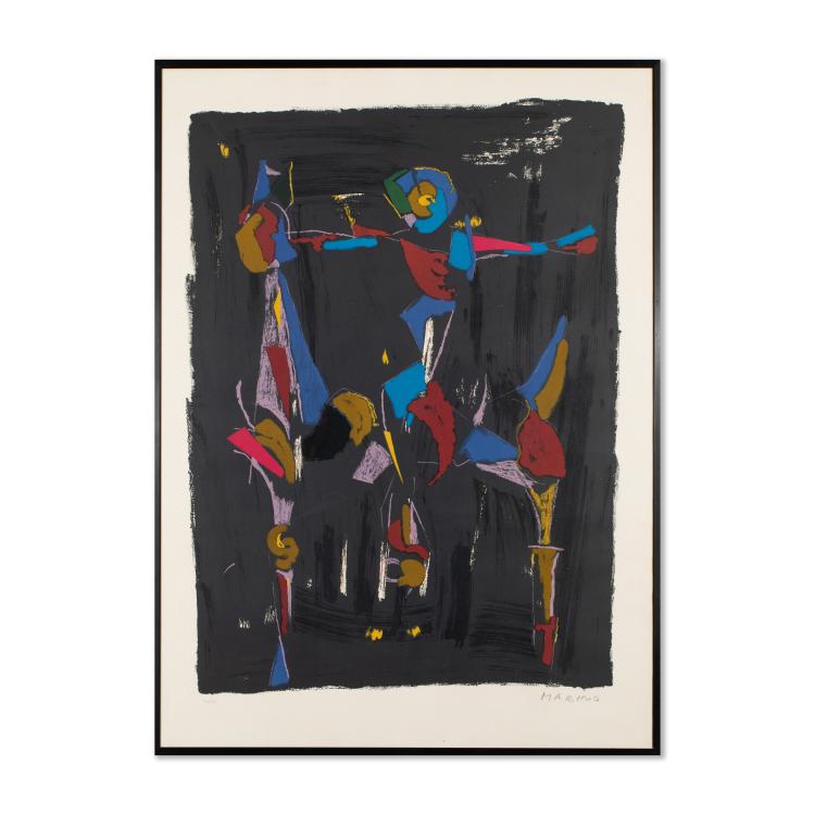 Bild 1 zu Objekt, 'Bunter Reiter I', 1975, Marino Marini, K-17 262