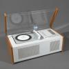 Radio-phono combination SK 6 'Snow White's Coffin'