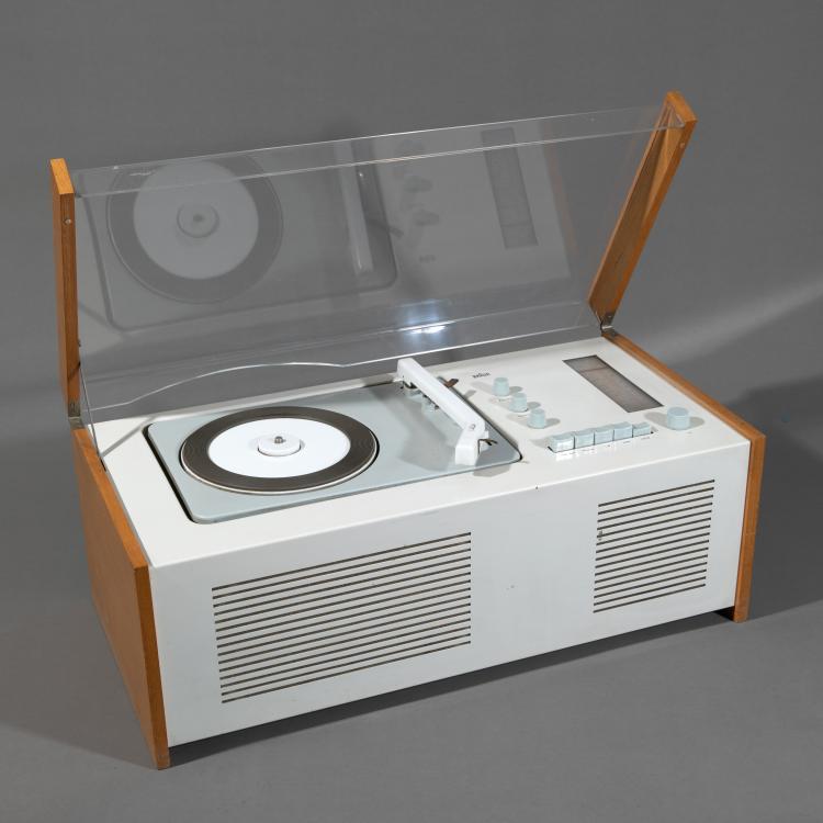 Hauptbild zu Objekt, Radio-Phono-Kombination SK 6 'Schneewittchensarg', Hans Gugelot,Dieter Rams, Braun AG, K-17 392