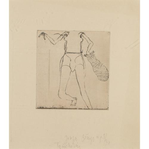 'Taucherin' from the portfolio 'Suite Zirkulationszeit', 1982