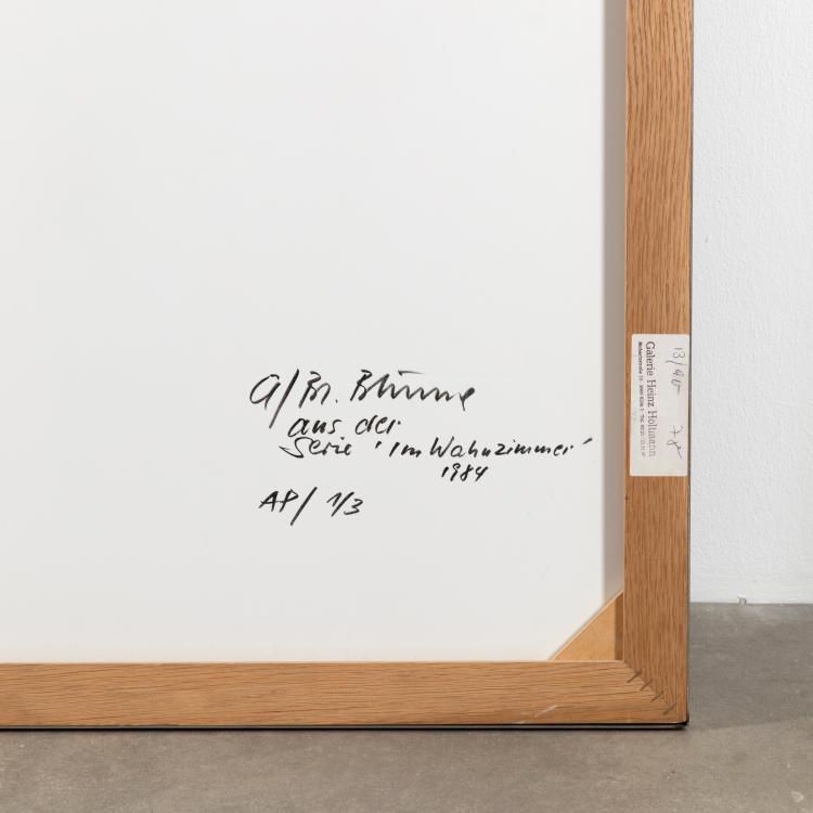 Bild 4 zu Objekt, Photograph from the series 'Im Wahnzimmer', 1984, K-17 342