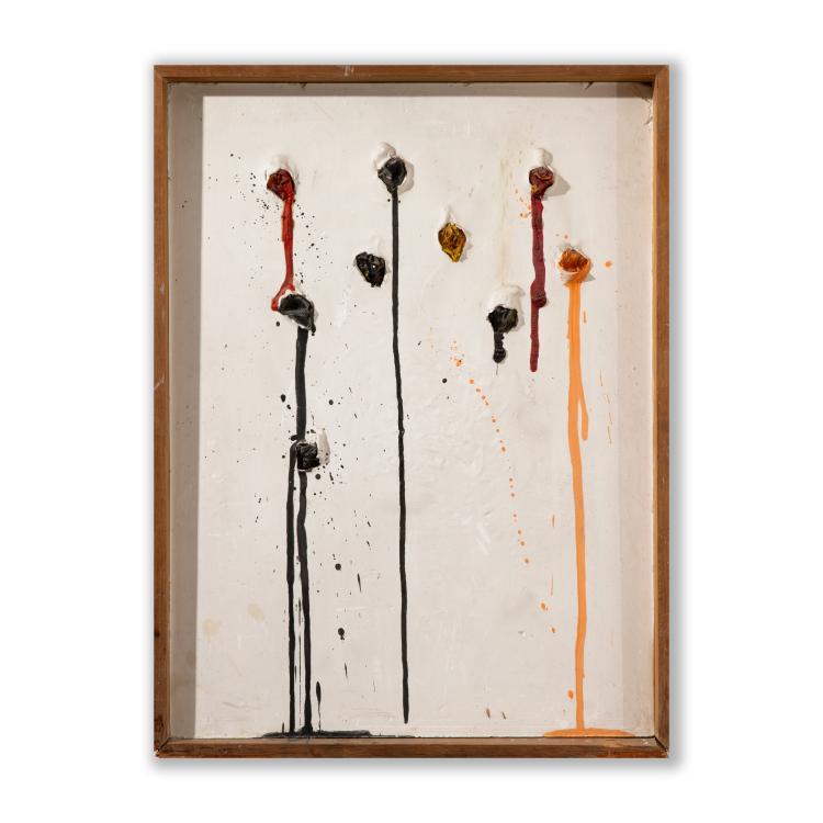 Bild 1 zu Objekt, Schussbild 'Tir' aus der &eacute;dition MAT, 1964, Niki de Saint Phalle, 