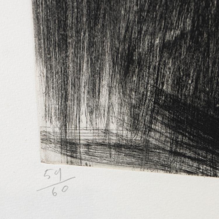Bild 3 zu Objekt, 5 Bl&auml;tter aus dem Portfolio 'Ex-Giganti All'alba', 1982, Mimmo Paladino, Schellmann & Kl&uuml;ser, New York (Publ.), K-17 279