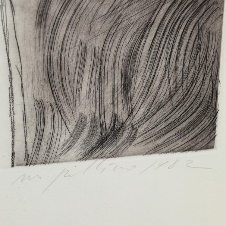 Bild 13 zu Objekt, 5 Bl&auml;tter aus dem Portfolio 'Ex-Giganti All'alba', 1982, Mimmo Paladino, Schellmann & Kl&uuml;ser, New York (Publ.), K-17 279