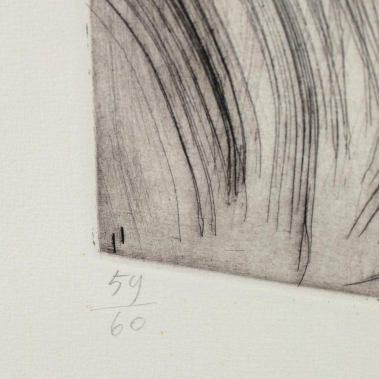 Bild 14 zu Objekt, 5 Bl&auml;tter aus dem Portfolio 'Ex-Giganti All'alba', 1982, Mimmo Paladino, Schellmann & Kl&uuml;ser, New York (Publ.), K-17 279