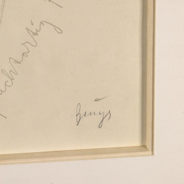 Bild 3 zu Objekt, 'Die Erde spricht - fluchtartig Parteien verlassen', 1970er Jahre, Joseph Beuys, K-17 315