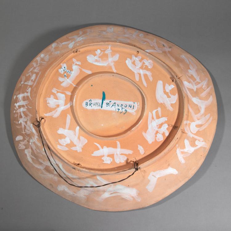 Bild 4 zu Objekt, Wandteller, 1959, Fulvio Bianconi, K-17 195