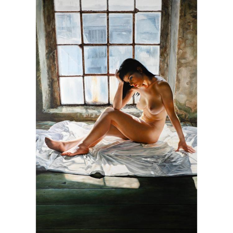 Hauptbild zu Objekt, Untitled (Seated Nude), circa 2009, K-17 331