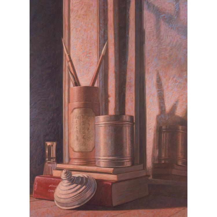 Hauptbild zu Objekt, 'Stilleben mit japanischen Pinseln', 1986, Willi Kissmer*, K-17 328