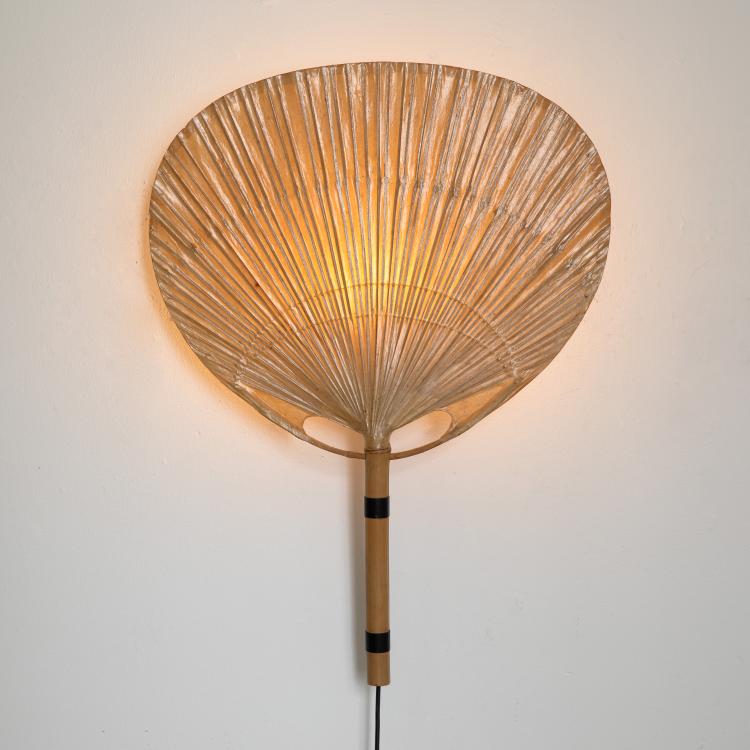 Bild 1 zu Objekt, Wall lamp from the Uchiwa series, Ingo Maurer, Design M, K-17 404