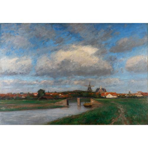 Holländische Landschaft, wohl 1904