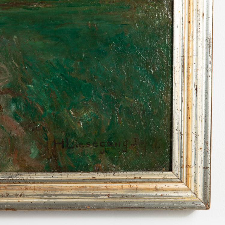 Bild 2 zu Objekt, Holl&auml;ndische Landschaft, wohl 1904, Helmuth Liesegang, K-17 102