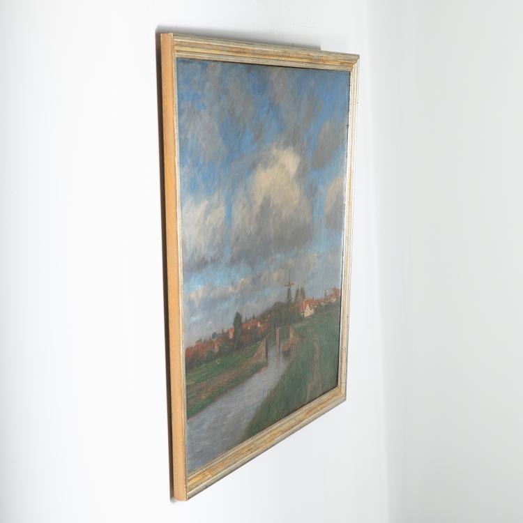 Bild 4 zu Objekt, Holl&auml;ndische Landschaft, wohl 1904, Helmuth Liesegang, K-17 102