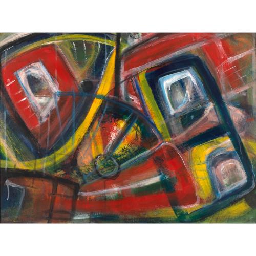 Abstract composition, 1970s