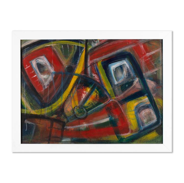 Bild 1 zu Objekt, Abstract composition, 1970s, Helmut Sturm, K-17 312