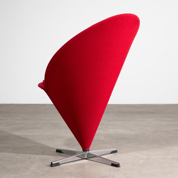 Bild 2 zu Objekt, Drehstuhl Modell Cone Chair, Verner Panton, Gebr&uuml;der Nehl, B&uuml;nde, K-17 492