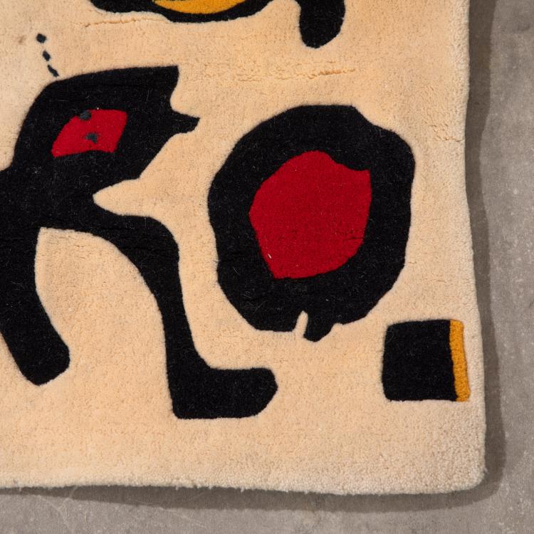 Bild 1 zu Objekt, Wand- /Bodenteppich, Joan Mir&oacute; (nach), Ewald Kr&ouml;ner, K-17 443