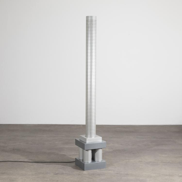 Hauptbild zu Objekt, Stehleuchte Modell Chicago Tribune, Matteo Thun, Bieffeplast, K-17 600