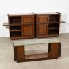 Zwei Highboards und ein Sideboard, um 1930