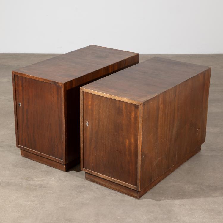 Bild 2 zu Objekt, Table/desk with 2 storage containers, Erich Dieckmann (attributed), Staatliche Bauhochschule Weimar, K-17 357