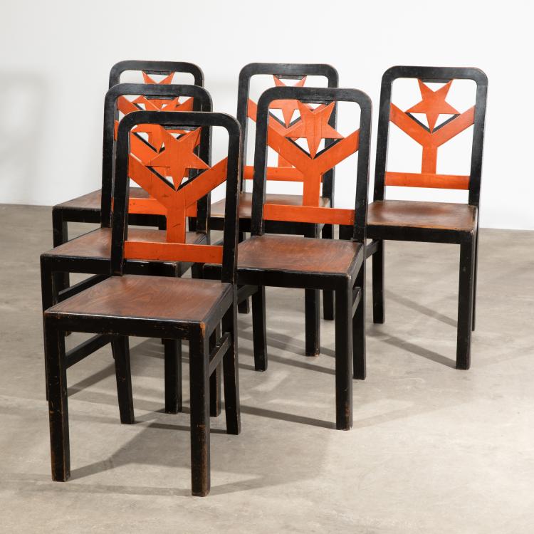 Bild 1 zu Objekt, 6 chairs, Luterma, Tallinn, K-17 365