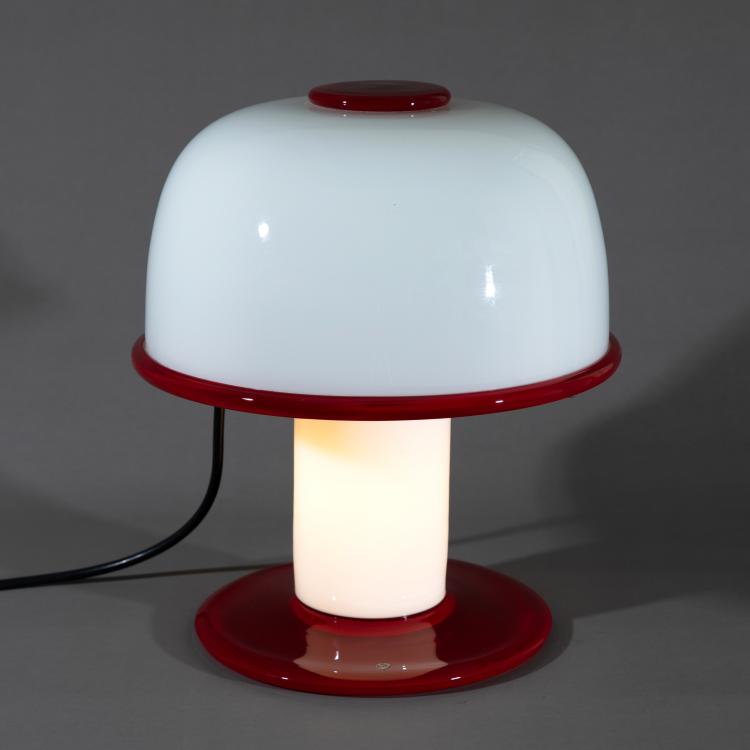 Bild 1 zu Objekt, Tischleuchte Modell Limante, Ettore Sottsass, Vistosi, Murano, K-17 545