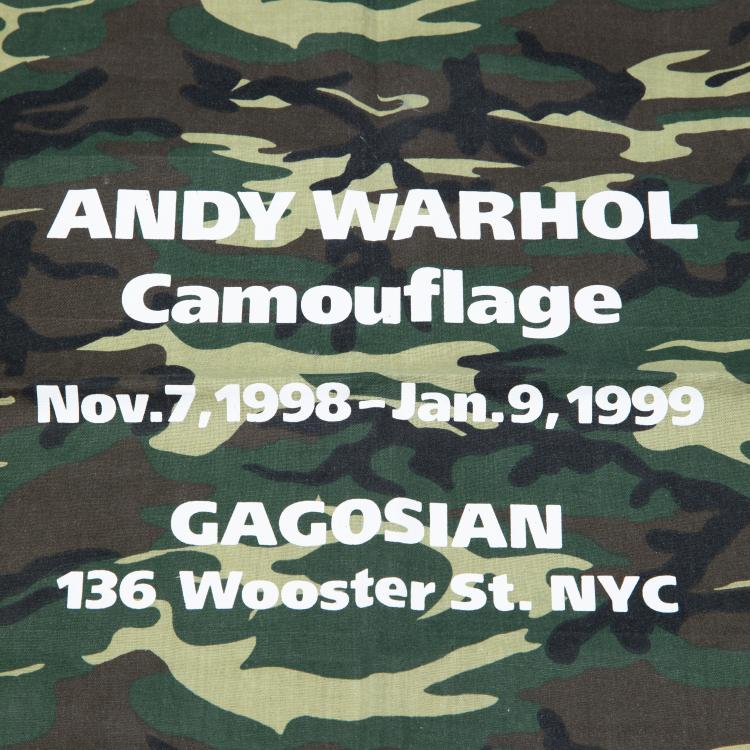 Bild 1 zu Objekt, Einladung Camouflage Ausstellung, 1999, Andy Warhol, K-17 290