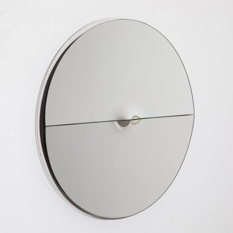 Bild 1 zu Objekt, Glasspiegel-Verformung 'Geteilte Konvexst&ouml;rung', 1980, Victor Bonato, K-17 236