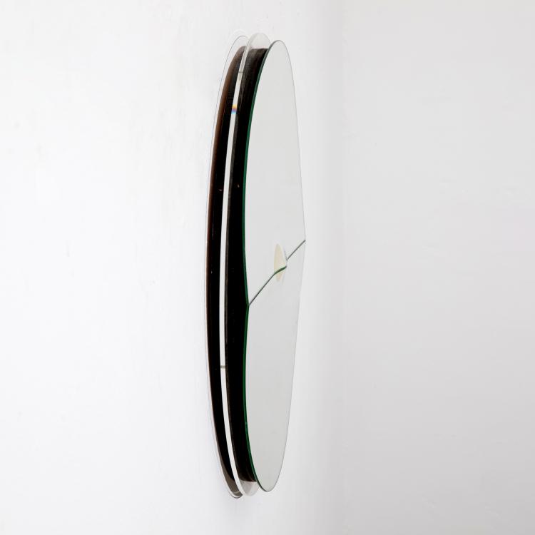 Bild 2 zu Objekt, Glasspiegel-Verformung 'Geteilte Konvexst&ouml;rung', 1980, Victor Bonato, K-17 236