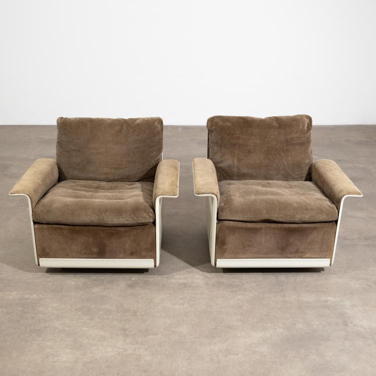 Bild 1 zu Objekt, 2 armchairs model RZ 62 / 620 from the Langer Eugen building, Dieter Rams, Vitsoe & Zapf, K-17 394