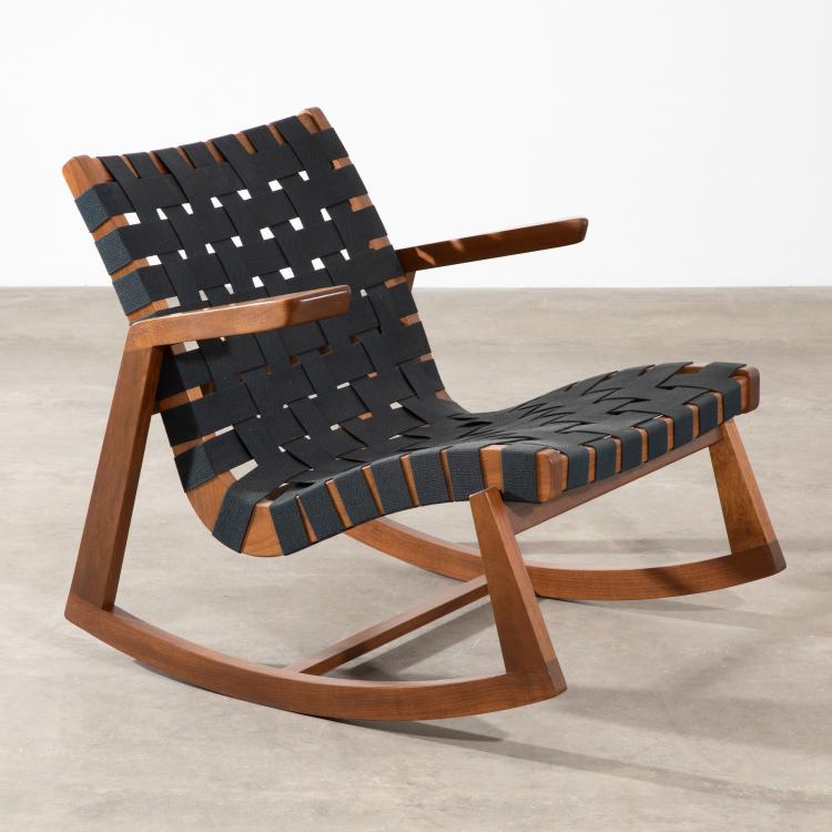 Hauptbild zu Objekt, Schaukelstuhl Modell Greenbelt Rocker, Rapson Inc.,, K-17 418