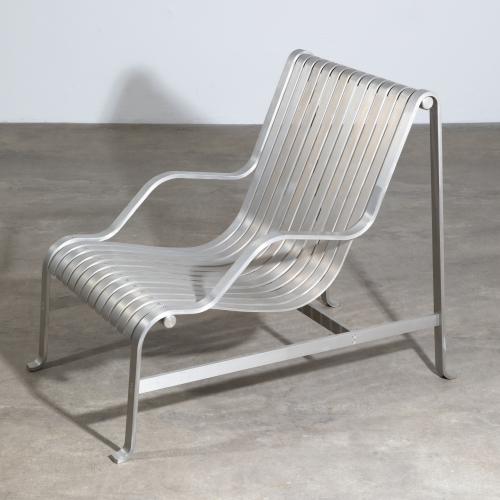 Limited Lounge Chair Modell Vendicari Silver 3/9