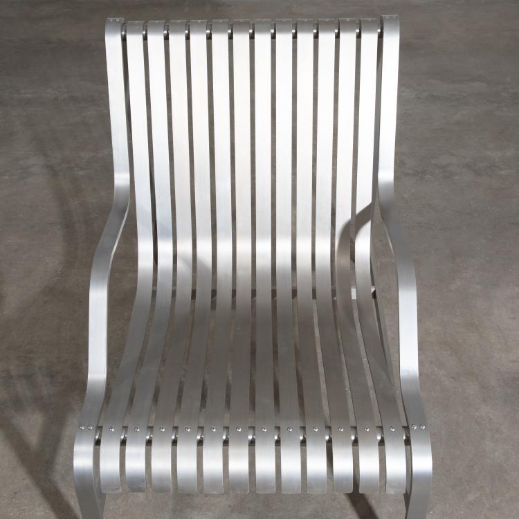Bild 1 zu Objekt, Limited Lounge Chair Modell Vendicari Silver 3/9, Cappellini, K-17 618