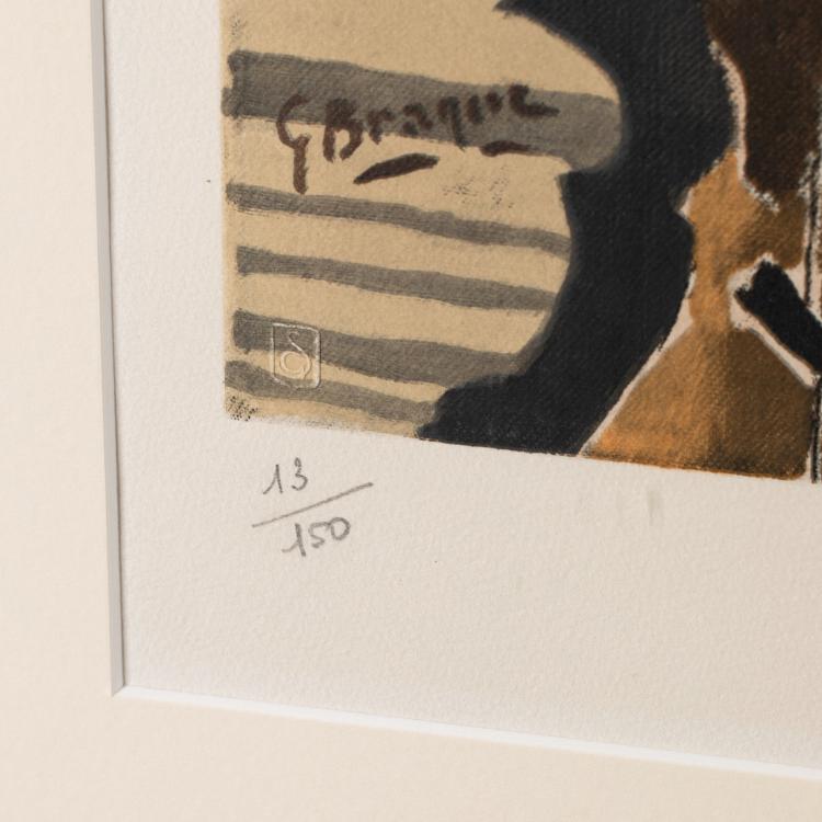Bild 3 zu Objekt, 'Th&eacute;ir&egrave;re et Fruits', circa 1950, Georges Braque, K-17 258