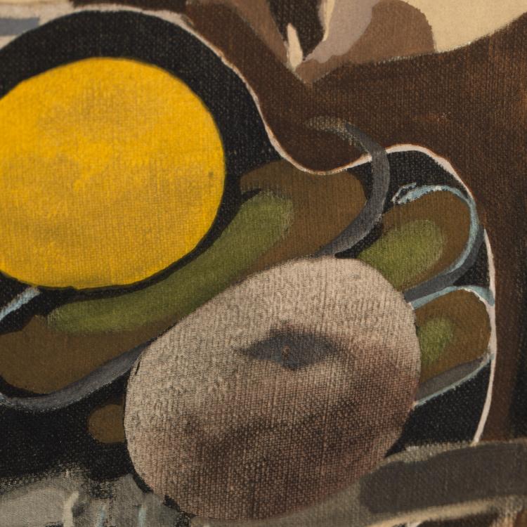 Bild 4 zu Objekt, 'Th&eacute;ir&egrave;re et Fruits', circa 1950, Georges Braque, K-17 258
