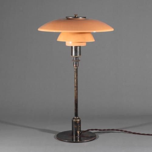Frühe Tischleuchte Modell PH 3/2