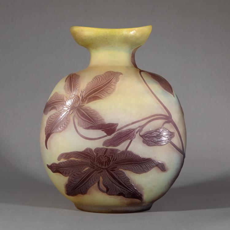Bild 1 zu Objekt, Gro&szlig;e Vase 'Cl&eacute;matites', 1908-20, Gall&eacute;, Nancy, K-17 157