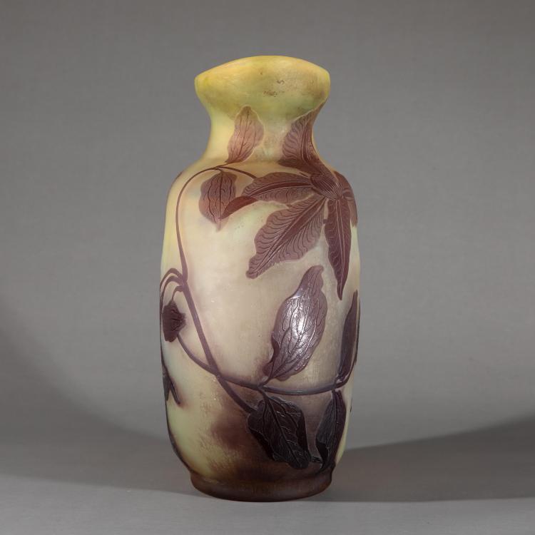 Bild 2 zu Objekt, Gro&szlig;e Vase 'Cl&eacute;matites', 1908-20, Gall&eacute;, Nancy, K-17 157